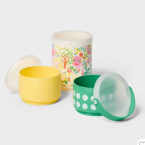 NWT Roller Rabbit x Target Vacation Stackable Snacklebox - Picture 2 of 4